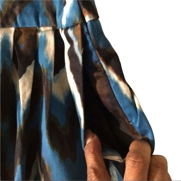 WORTHINGTON Wide Band Circle Skirt Lined Hidden Side Zipper Size 6 - Picture 2 of 5